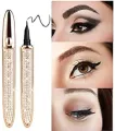 Self-adhesive Eyeliner Pen, 2 in 1 Magic Lash Liner Glue Pen Glitter Liquid Eyeliner, No Glue Needed No Mess Waterproof Longlasting for Eye Makeup. 