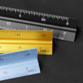1:400 30cm Aluminum Alloy Triangle Architect Accurate Drawing Large Scale Ruler. 