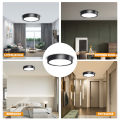3-Color in 1 Surface Mounted LED Ceiling Light Downlight 5W 10W 15W 25W 220V High Power Modern Home Lighting LED Down Light Round Led Panel Spot Lamp for Bathroom Bedroom Kitchen Living Room. 