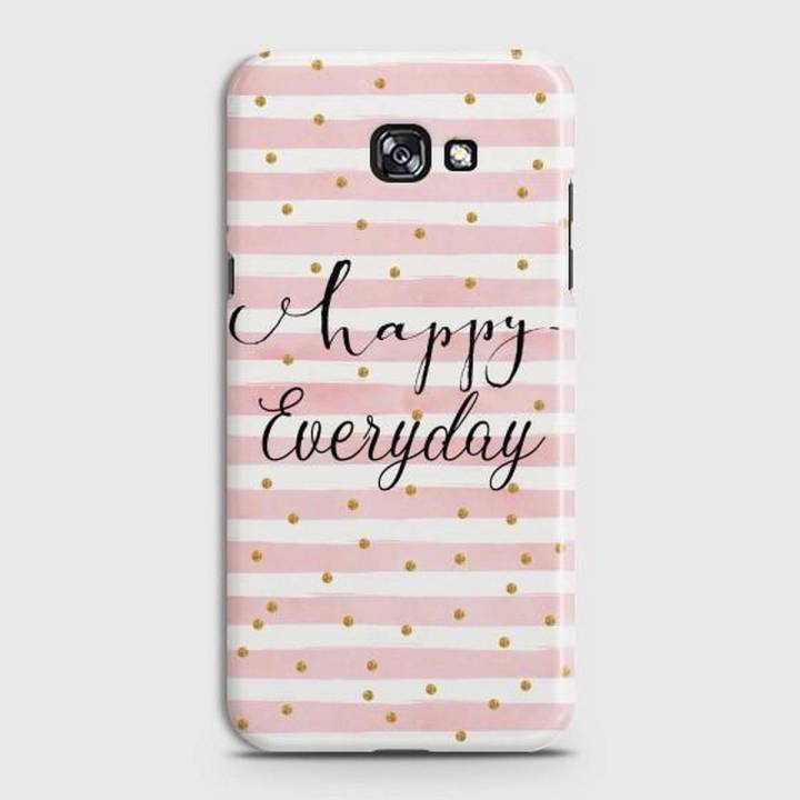 Samsung A7 2017 (A720) Cover - SkinLee HQ Hard Case - Happy Everyday - SKINLEE-351-1-232-39