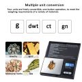 100/200/300/500/1000g 0.01/0.1g Digital Scale Precise LCD Display Pocket Scale Gram Weight For Kitchen Dru_g Jewelry. 