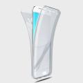 360 Degree Full Body Front and Back Cover Non-slip Shock-Absorption Protective Skin Shell Transparent Soft TPU Case for Samsung Galaxy S7 Edge - intl. 