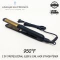 Hair Straightener Professional series with Temperature Control Setting. 
