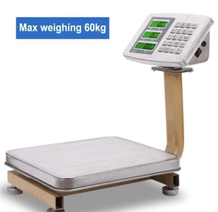Digital computer scale 60kg | computer kenda 60kg with dual steel button weight measuring scale digital weight for commercial use digital weight