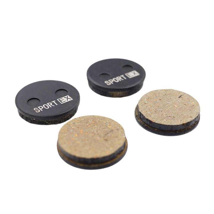 4 Pairs Bicycle Disc Brake Pads for Aons Caliper,Diameter Is 21.5mm Round Pads,Sport EX Class RESIN