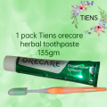 1 Pack of Orecare Herbal Toothpaste, 135 grams. 