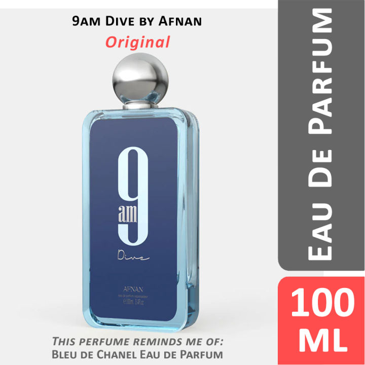 9am Dive Afnan for women and men 100ml edp