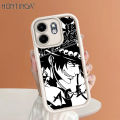Hontinga for Infinix Smart 9 Hot 50i Back Cover Anime Luffy Pattern Case Ladder Soft Rubber Mobile Phone Cover. 