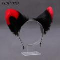 ECHIDNA Hair Hoop Lolita Masquerade Party Girls Fox Ears Headband. 