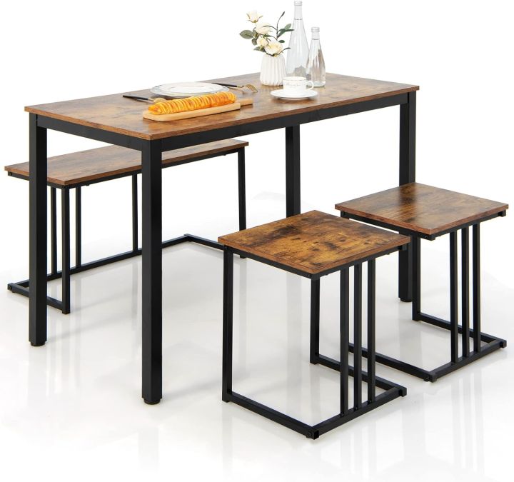 4%20Piece%20Dining%20Table%20Set,%20Kitchen%20Table%20and%20Chairs%20for%204,%20Nesting%20Furniture%20Set%20w/Bench%20&%202%20Stools,%20Space-Saving%20Table%20Set,%20Modern%20Desk%20Set%20for%20Dining%20Room%20Restaurant%20-%20Image%203