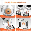 Butane Torch, Kitchen Refillable Butane Blow Torch with Safety Lock. 