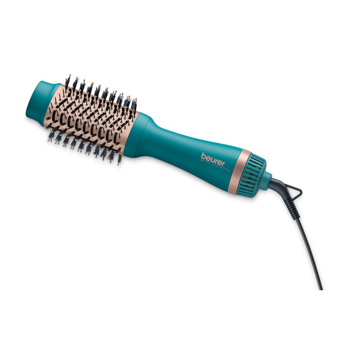 Beurer HC 45 Ocean 2-in-1 volumising hair dryer brush  Oval styling & hot air brush with ion technology