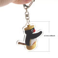 Pinguin Cute Cartoon Acrylic Doll Keychain Kawaii Toy Backpack Pendant Schoolbag Decoration Funny Key Ring Gift Eatop. 