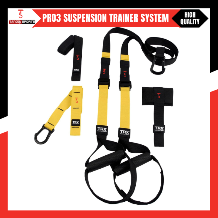 RX Pro P3 Suspension Resistance Band Set TRX P3 Training Workout Suspension Resistance Band Door Gym Strap Home Gym Military Strength Training Crosscore