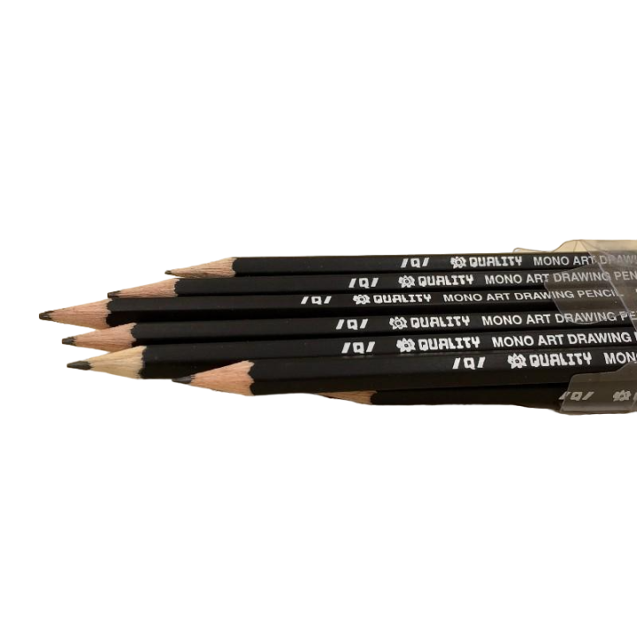 Lot of 6 drawing and sketching pencils of H,2H,3H,4H,5H,6H