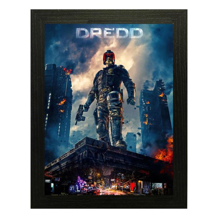 Dredd 2012 Frames Dredd Movies Poster Frame, Framed Movies Poster - Raqeeq OFD83 | Daraz.pk