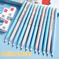 Deli Eggs Laying Pencil Pencil-Free Primary School Student Non-Toxic Replaceable Lead Bullet Children Automatic Missile hb IELTS. 