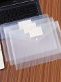Transparent Plastic Clear Bag | Multi-Purpose and Durable | For Home office and school sheets. 