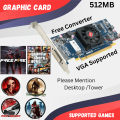 AMD ATI Radeon HD 5450 512MB DDR3 Graphic Card. 