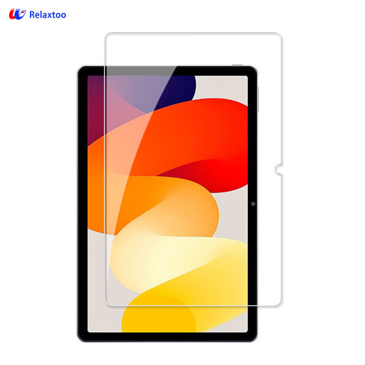 Relaxtoo For Xiaomi Redmi Pad SE 11" 1Pcs HD Full Cover Screen Protector Tempered Glass For Redmi PadSE 11inch Clear Film Shockproof Tablet Accessories