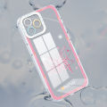 AMORVOR for Infinix Note 12 VIP Back Cover Cartoon Butterfly Crystal Phone Cover Camera Protection Transparent TPU Soft Case. 