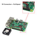 Cooling Fan for Raspberry Pi 4 / Fan with Holder for 3.5 inch Touch Screen / Split / Integrated Fans for Raspberry Pi 4B/3B+/3B. 