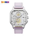 SKMEI Men Quartz Watch Leather Band Waterproof Watch With Date Countdown Fashion Casual Style For Men and Women 1963 7056 (1 piece ). 