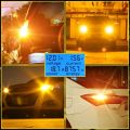 CANBUS LED Turn Signal Indicator Light Bulbs For Car (Pack of 4) 7440 T20 7443 Waterproof, High Quality, Super Brightness Hazard / Blinker led Lights. 