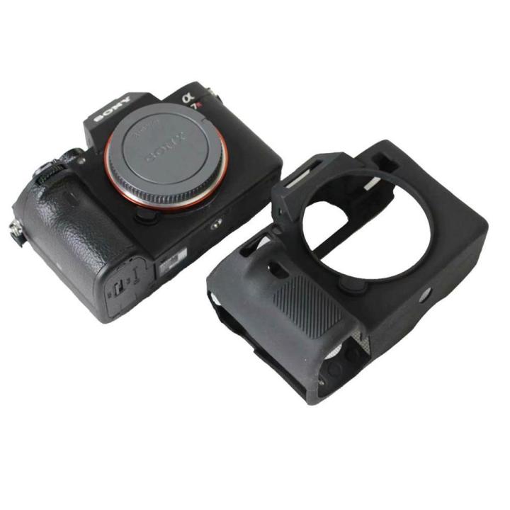Soft Silicone Rubber Mirrorless System Camera Protective Body Cover Case Bag For Sony A7Iii A7 Mark 3 A7Rm3 A7R3 A7Riii A7M3