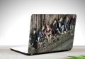 BTS Bangtan Boys Street Laptop Skin Vinyl Stickers Decal,12 13 14 15 15.6 inches Notebook Laptop Skin Sticker for all Laptops. 