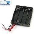 4 Cell 18650 Lithium ion Battery Case Holder Container With Wires. 