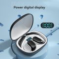 URIZONS Open Ear Sport Earphones Auto Pairing Wireless Headphones Touch Control TWS Gaming Earbuds Clip Ear Headset For Travel Walking With USB C Charging Cable. 