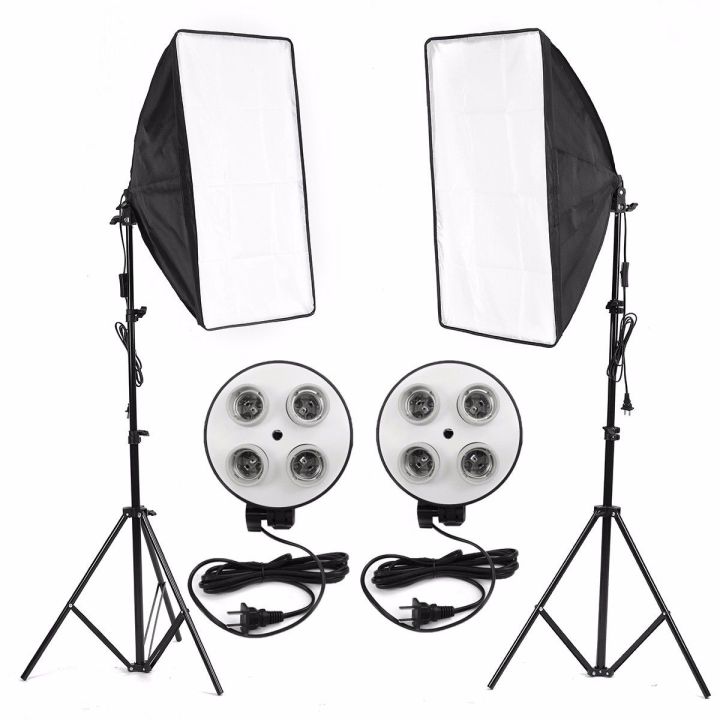 1 holder Softbox light for Studio | Softbox 50x70 Continuous with 7 feet stand