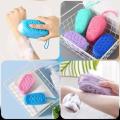 Silicone Body Scrubber Brush | Double Sided Bubble Bath Shower Brush | Soft Silicone Exfoliating Body Scrubber | Massage & Deep Cleaning Bath Brush | Body Wash Cleaning Tool. 