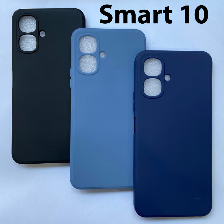 Infinix Smart 10 / Tecno Spark Go 2 – Premium Silicone Matte Back Cover ...