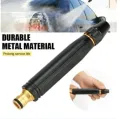 Portable High Pressure Washing Water Gun High Pressure Water Spray Gun Nozzle for 1/2" Hose Pipe Adjustable Multifunction Pressure Washer Nozzle Water Jet Hose Nozzles Pipe For Gardening, Window Cleaning Water Nozzle Gardening water sprayer gun. 