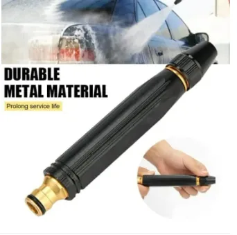 Portable High Pressure Washing Water Gun High Pressure Water Spray Gun Nozzle for 1/2" Hose Pipe Adjustable Multifunction Pressure Washer Nozzle Water Jet Hose Nozzles Pipe For Gardening, Window Cleaning Water Nozzle Gardening water sprayer gun