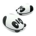 Ergonomic 2.4GHz Wireless Rechargeable Optical Panda Shape Computer Mouse-multicolor. 