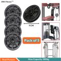 SNK Fitness Pulley Wheel Cable Gym Fitness Equipment Part Stainless Steel Bearing Pulley  Load For Lifting Cable Workout Gym Wheel. 
