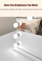 Vanity lights battery operated Vanity Mirror Light LED Bulbs for Makeup Mirror Stand (10 Bulbs) By GOLDEN Traders. 