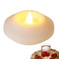 Solitary waves Flameless Floating Tea Lights Flameless Floating Candles Waterproof Bathtub Night Lights Waterproof Floating Candle Lights. 