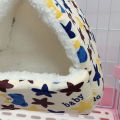 Squirrel Nest Cartoon Pattern Keep Warmth Soft Texture Small Animal Hamster Squirrel Nest House Pet Product. 