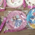 Paper Plates (Pack of 10)/All Cartoon Characters Design/ Disposable Paper Plates for Birthday Party/ Dessert & Snack Paper Plates/ Kids Happy Birthday Party Celebrations. 