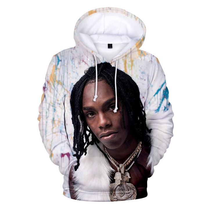 YNW Melly hoodies men women print American rapper sweatshirt hip hop Harajuku men 3D print YNW Melly hoodies plus size coat