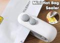 Rechargeable Plastic Bag Sealing Machine 2 In 1 Mini Heat Bag Sealer Handheld Portable Food Bag Sealer with Type C Charging. 