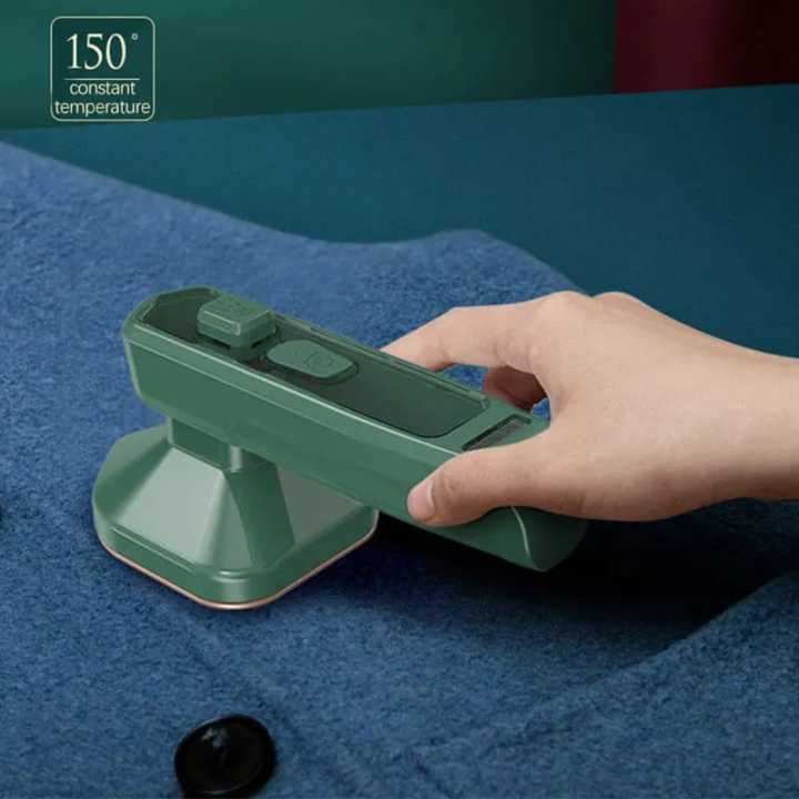 Professional%20Portable%20Micro%20Steam%20Iron%20Mini%20Green%20Handheld%20Spray%20with%20Cotton%20Braided%20Wire%20Dry%20And%20Wet%20Wrinkles%20Removing%20Lightweight%20Steamer%20for%20Home%20Office%20Ironing%20Machine,%20Travel%20-%20Image%206