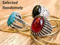 Pack Of 3 Turkish Design  Rings For Men. 