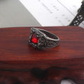 Yeah Keniaoet Game Dark Souls Series Men Rings Havel's Demon's Scar Chloranthy Badge Metal Ring Male Fans Cosplay Jewelry Accessories. 