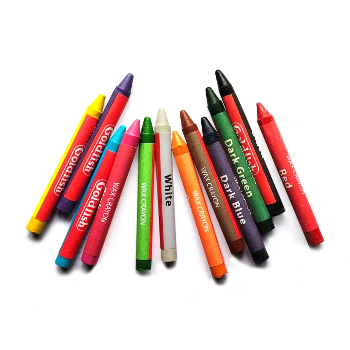 Goldfish%20High%20Quality%209mm%20Wax%20Crayon%2012%20Colour%20in%20Cardboard%20Packet%20(1%20Pack)%20-%20Image%202