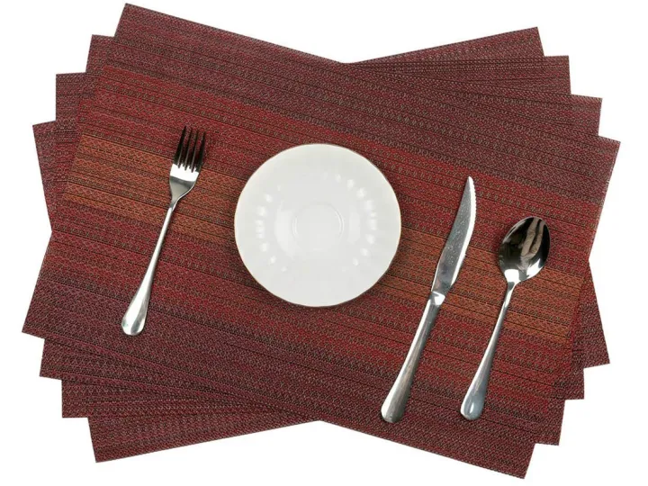 Placemats%20Easy%20to%20Clean%20Plastic%20Kitchen%20table%20place%20mats%20Washable%20PVC%20Woven%20Vinyl%20Placemat%20for%20Dining%20Table%20Mats%20Set%20of%206%20-%20Image%207